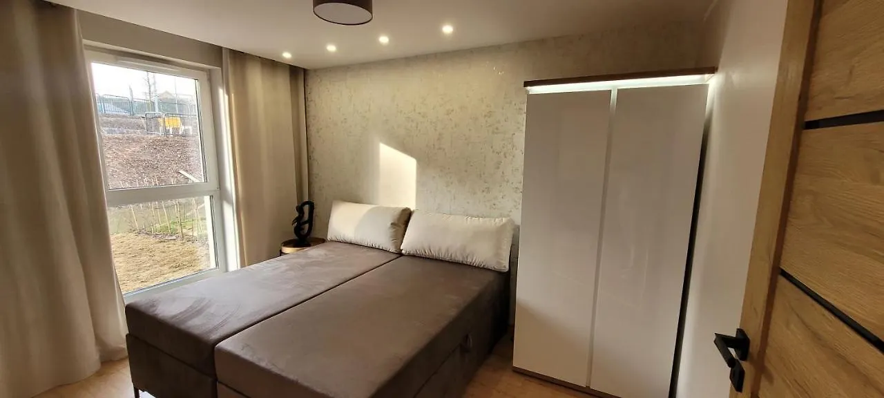 アパート Sloneczny Apartament Z Ogrodkiem グダニスク